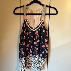 Floral Swing Tank